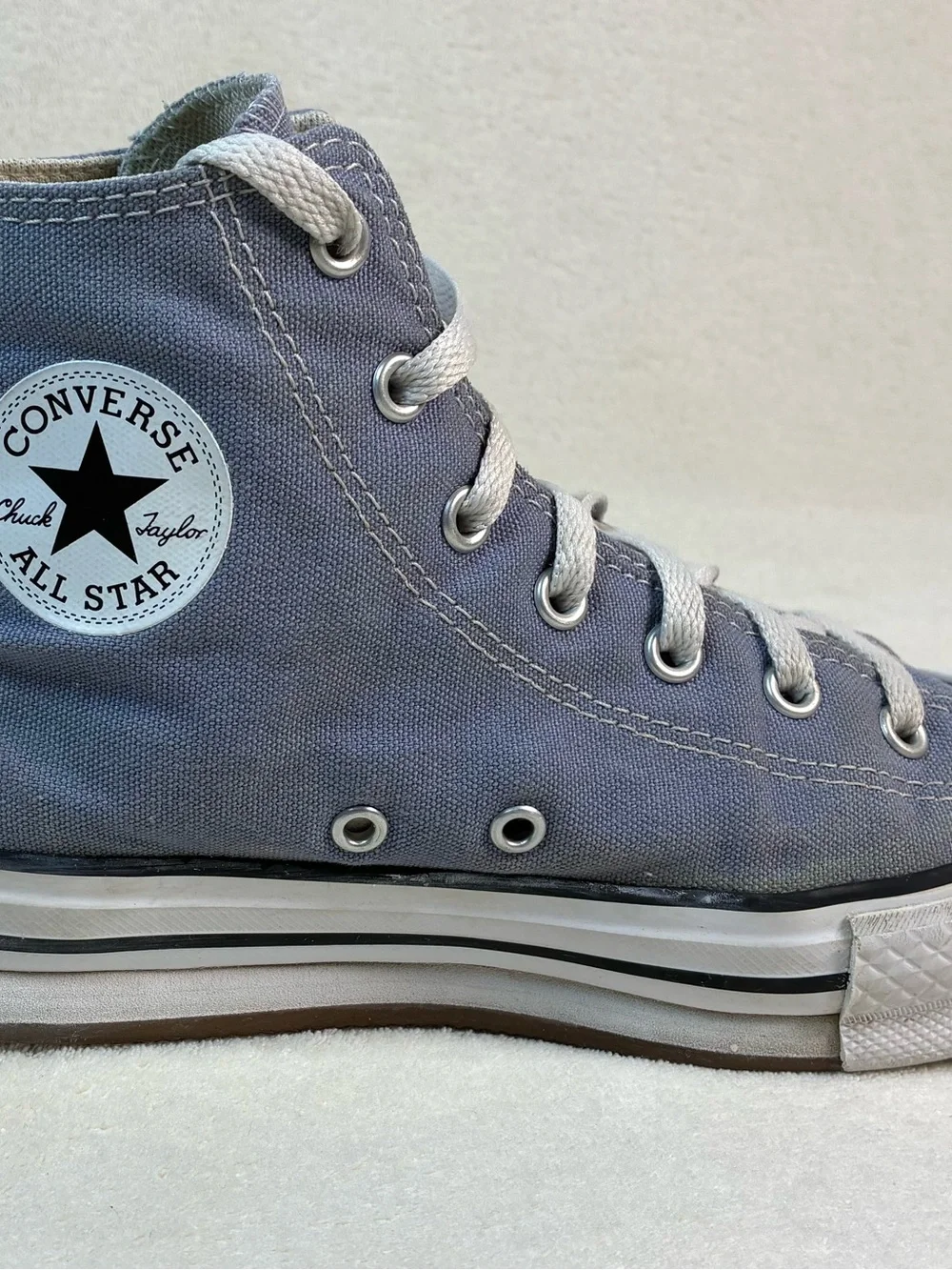 Converse Gray Chuck Taylor Patch High-Top